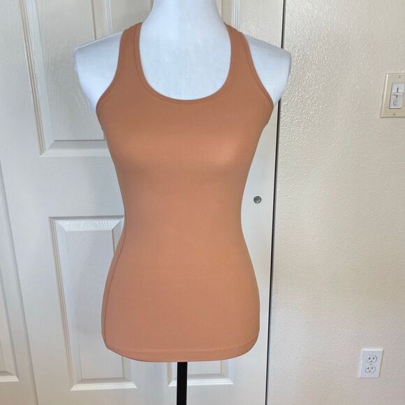 Lululemon Cool Racerback Nulu Tank Desert Sun Tan Size 2 - Picture 7 of 7